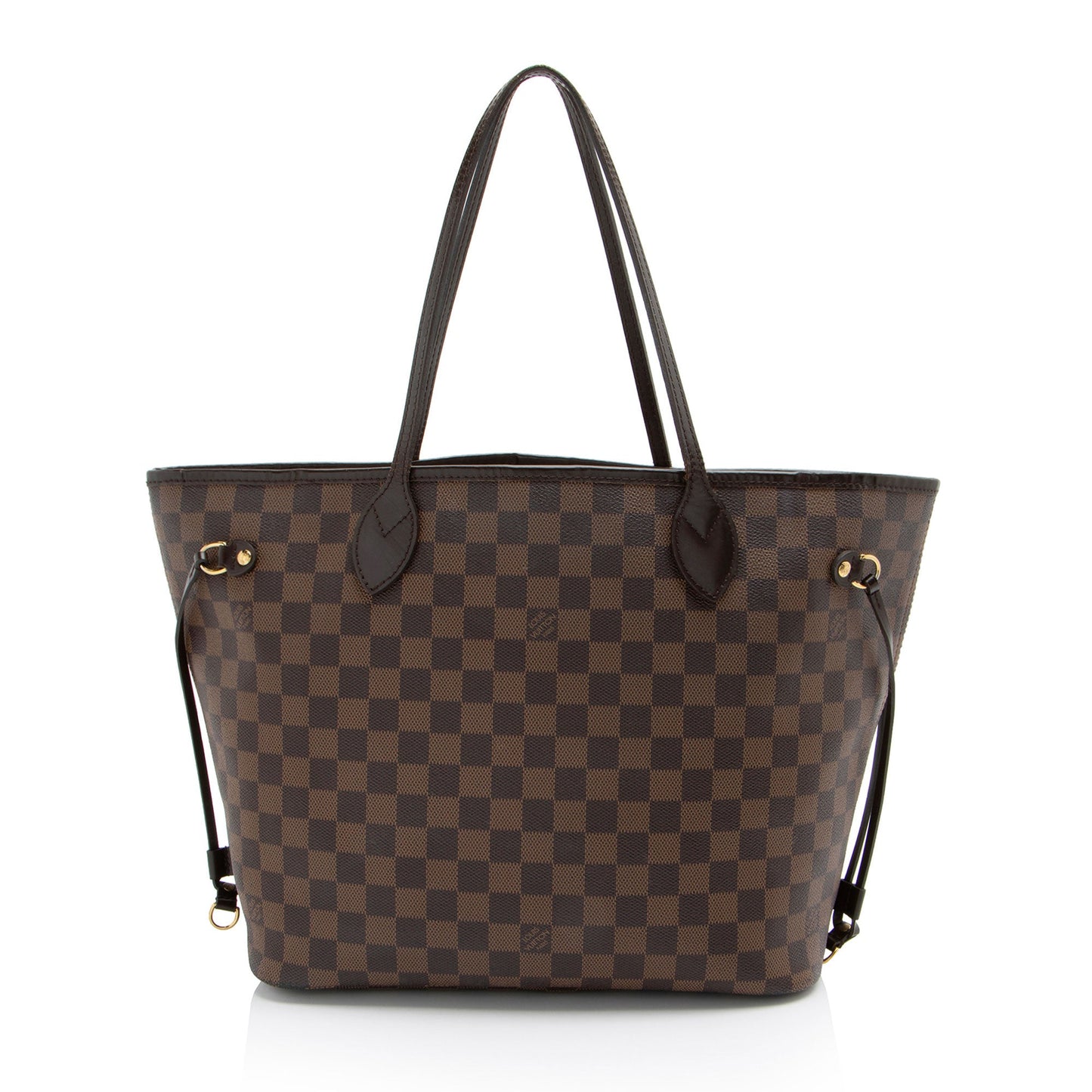 Louis Vuitton Damier Ebene Neverfull MM Tote (SHF-T7BKnj)
