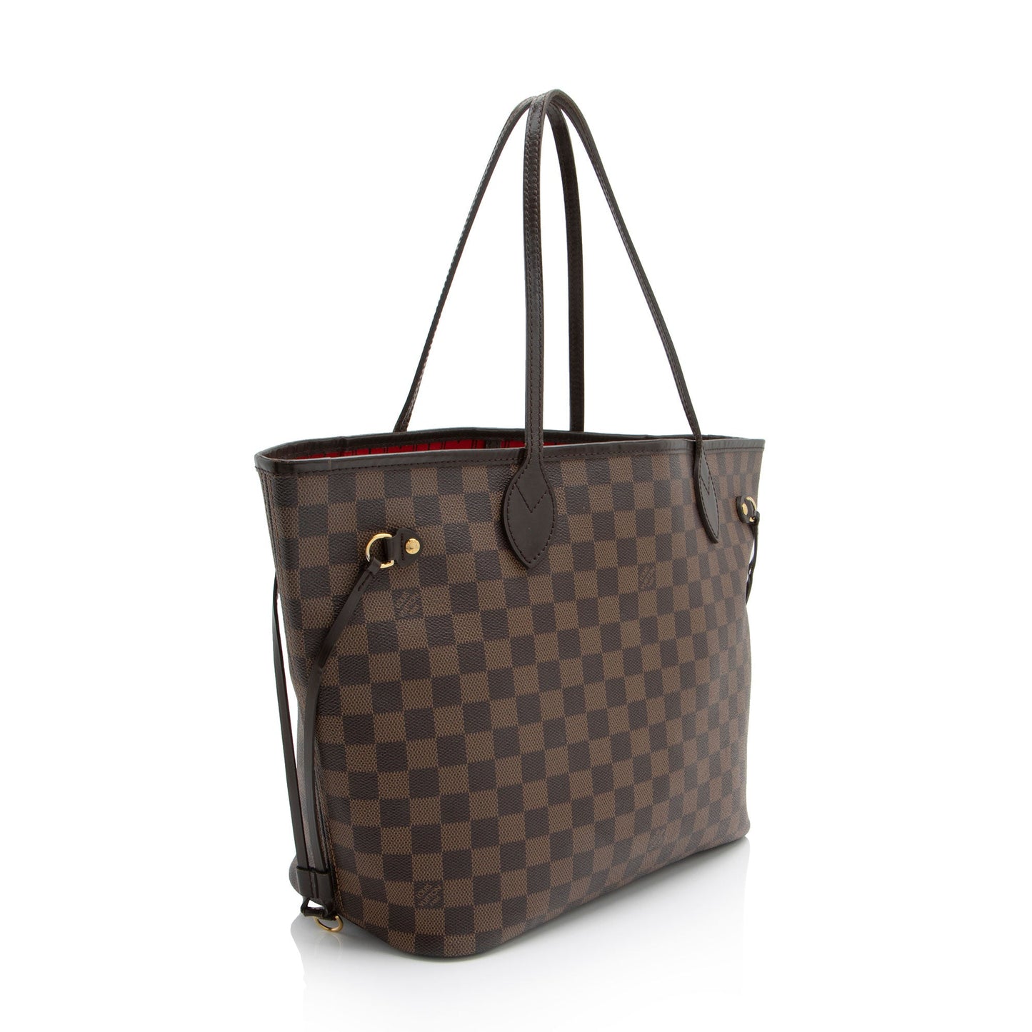 Louis Vuitton Damier Ebene Neverfull MM Tote (SHF-T7BKnj)