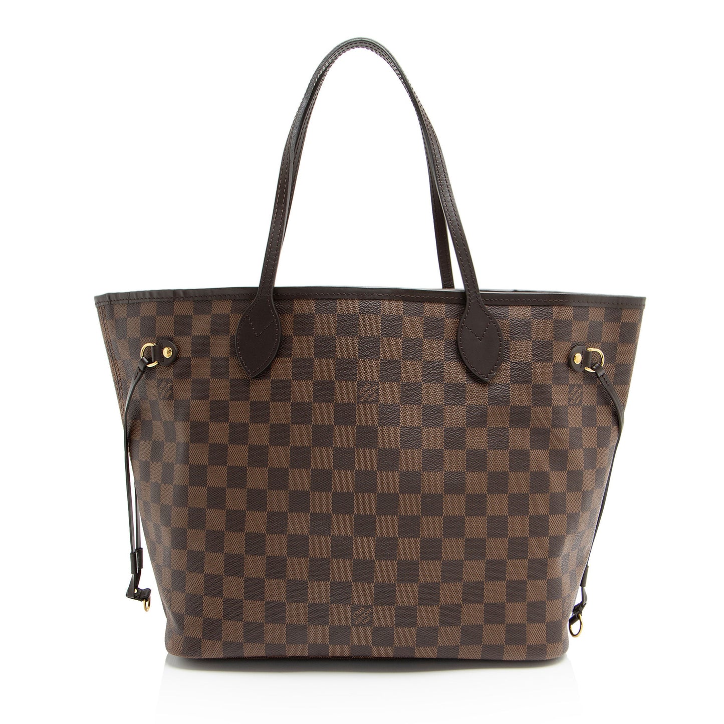Louis Vuitton Damier Ebene Neverfull MM Tote (SHF-hT5XMe)