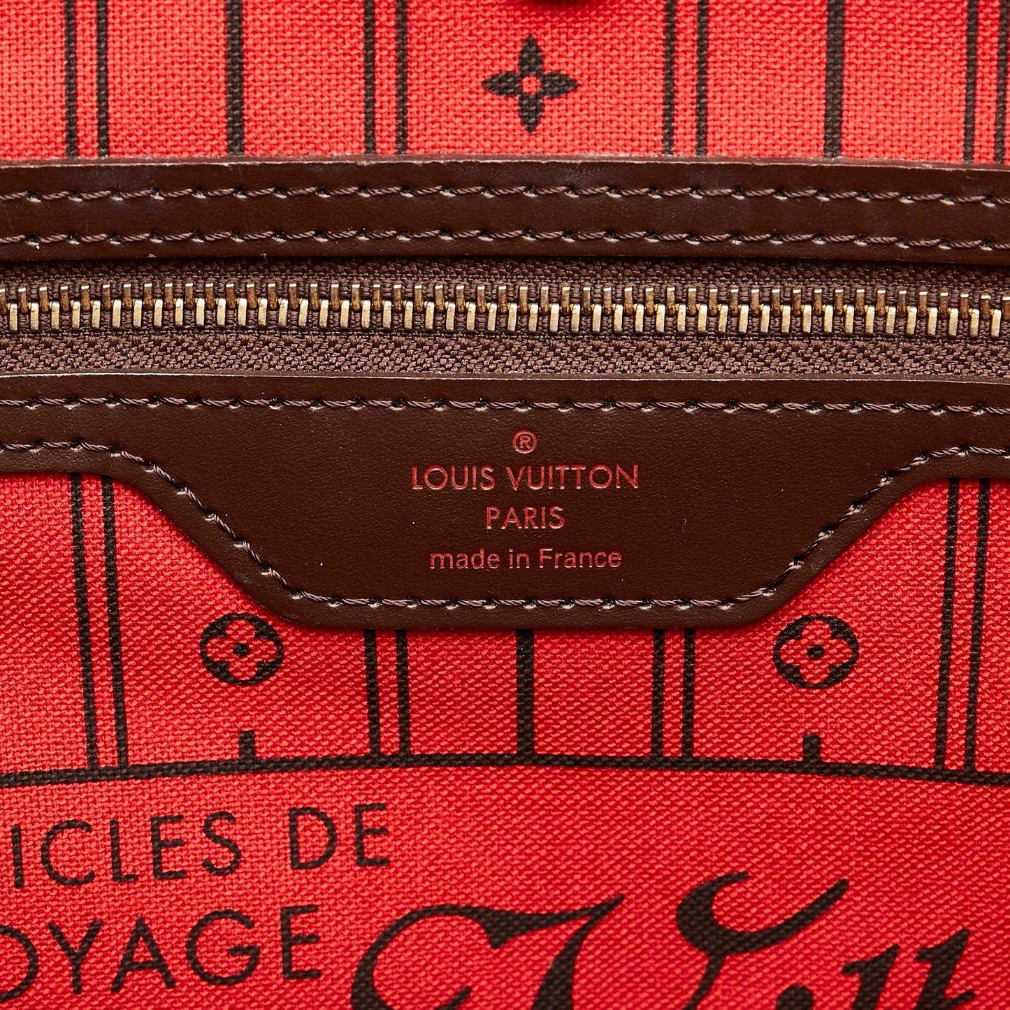 Louis Vuitton Damier Ebene Neverfull MM (SHG-35824)