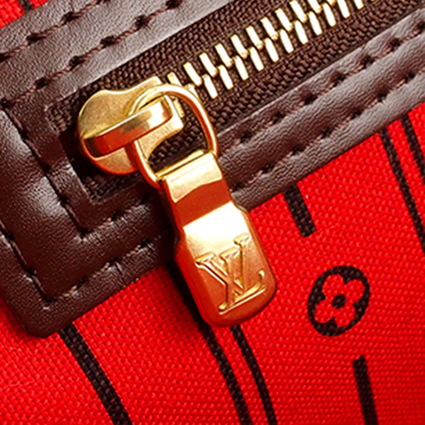 Louis Vuitton Damier Ebene Neverfull MM (SHG-36357)