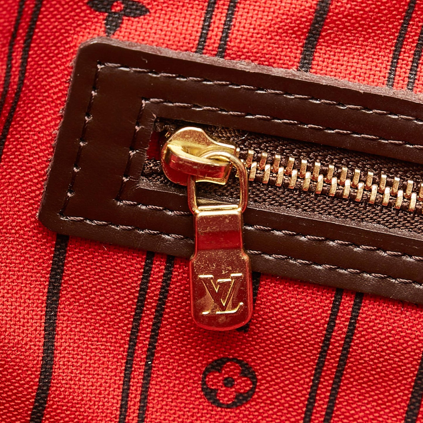 Louis Vuitton Damier Ebene Neverfull MM (SHG-36763)