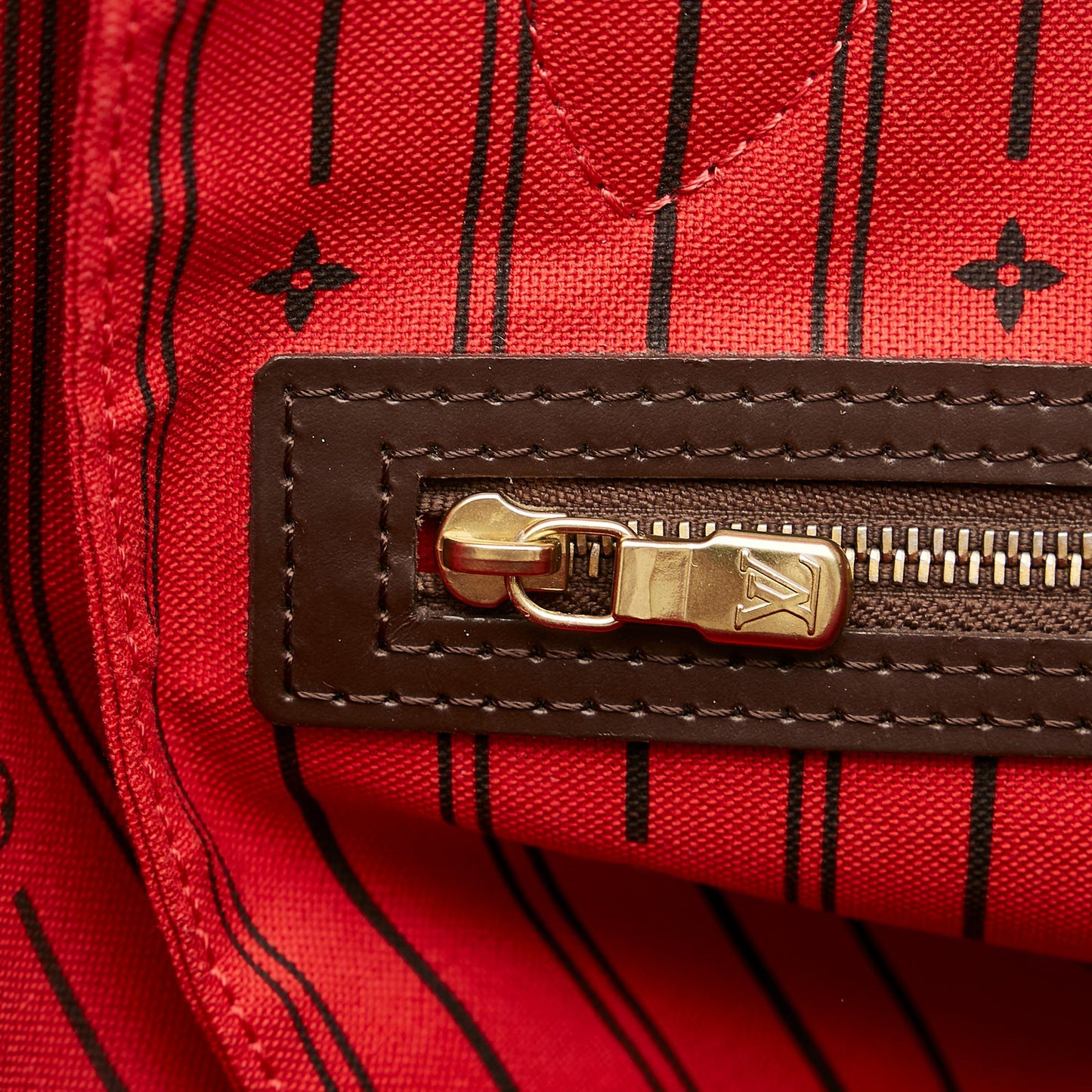 Louis Vuitton Damier Ebene Neverfull MM (SHG-36950)