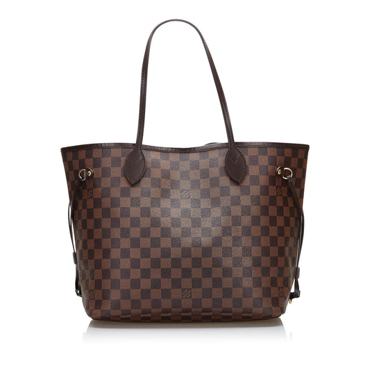 Louis Vuitton Damier Ebene Neverfull MM (SHG-37125)