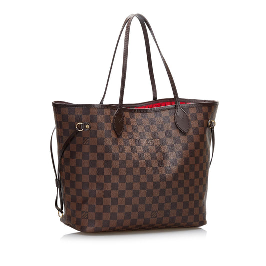 Louis Vuitton Damier Ebene Neverfull MM (SHG-37125)