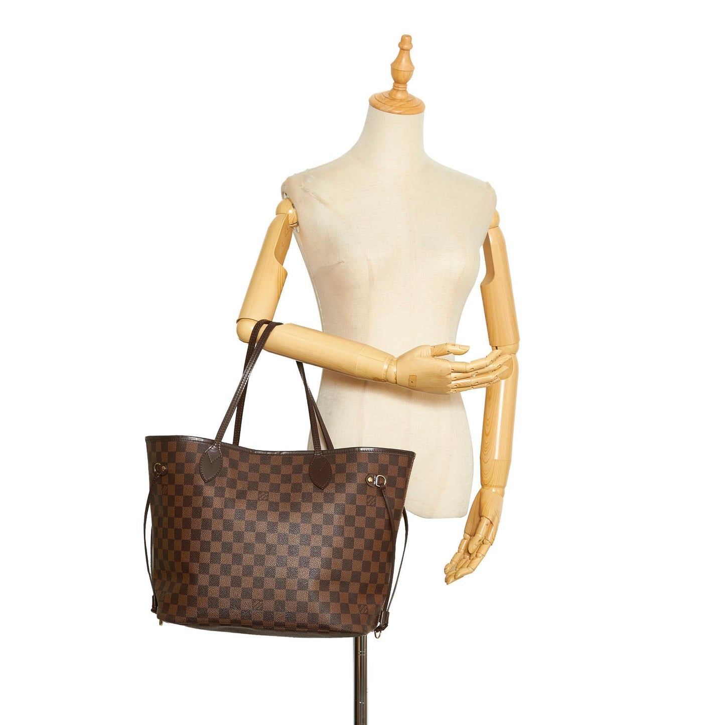 Louis Vuitton Damier Ebene Neverfull MM (SHG-chzDX1)