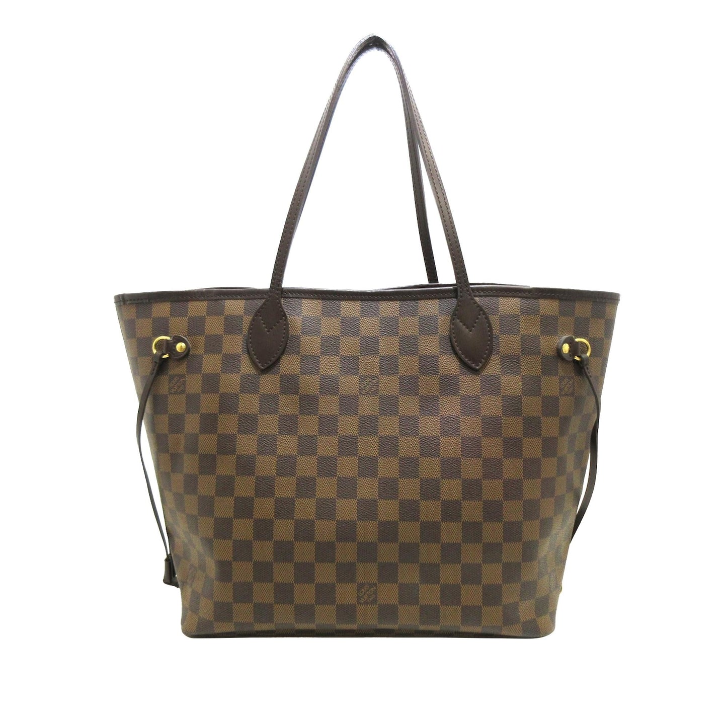 Louis Vuitton Damier Ebene Neverfull MM (SHG-whpvCS)