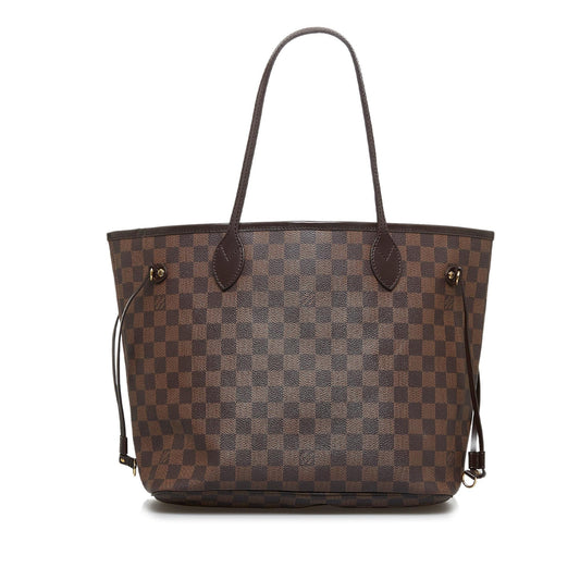 Louis Vuitton Damier Ebene Neverfull MM (SHG-XBh7tv)