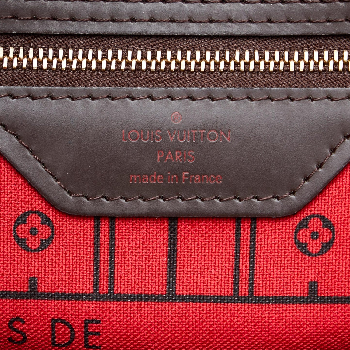 Louis Vuitton Damier Ebene Neverfull MM (SHG-XBh7tv)