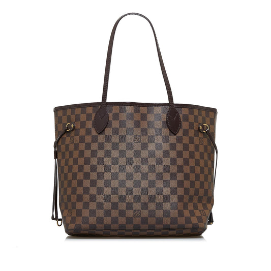 Louis Vuitton Damier Ebene Neverfull MM (SHG-iDFzYL)