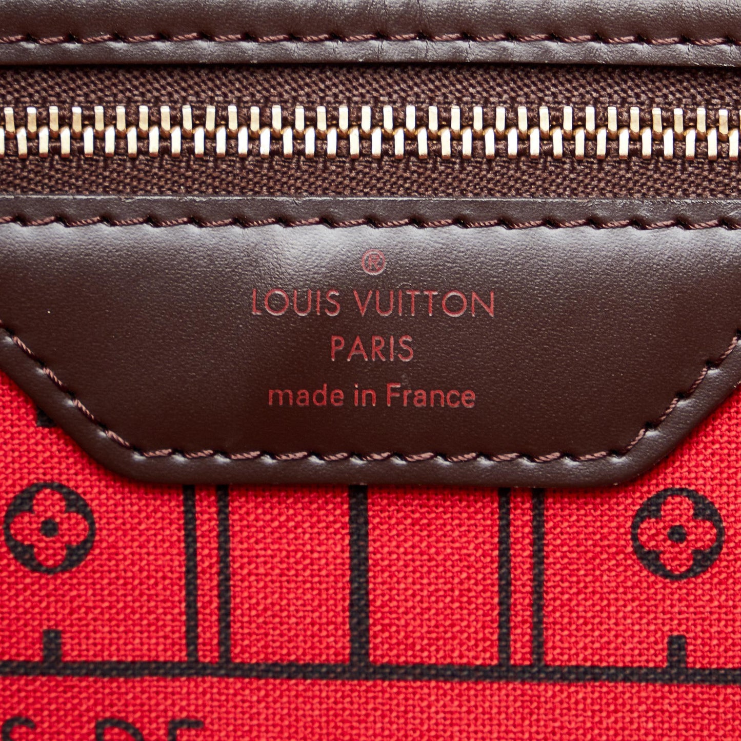 Louis Vuitton Damier Ebene Neverfull MM (SHG-iDFzYL)
