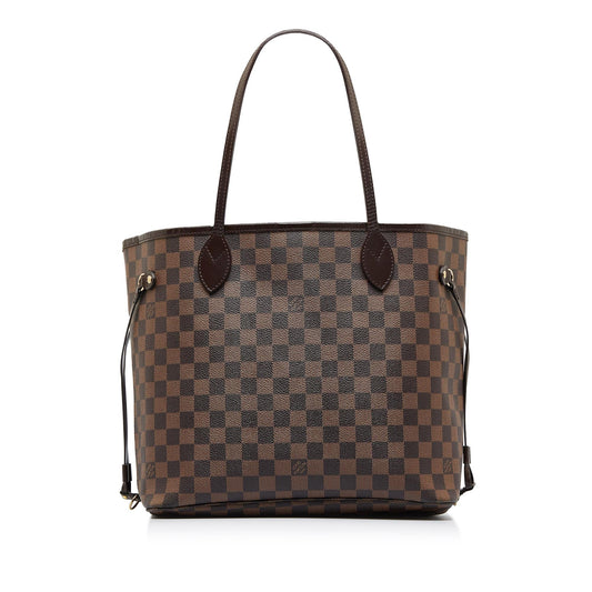 Louis Vuitton Damier Ebene Neverfull MM (SHG-aOKSRW)