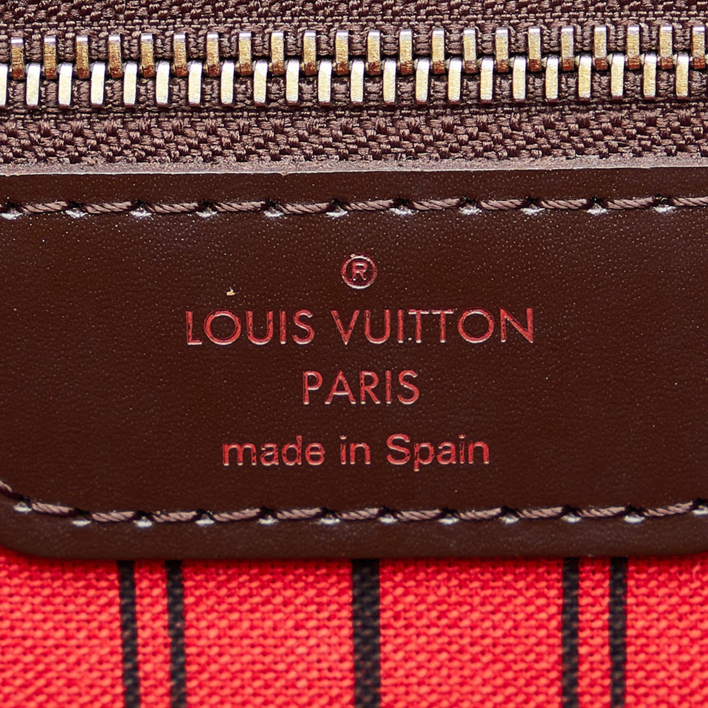 Louis Vuitton Damier Ebene Neverfull MM (SHG-aOKSRW)