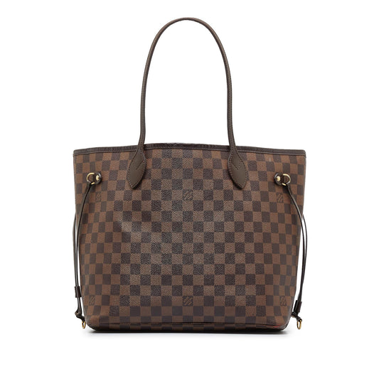 Louis Vuitton Damier Ebene Neverfull MM (SHG-7lWfWc)