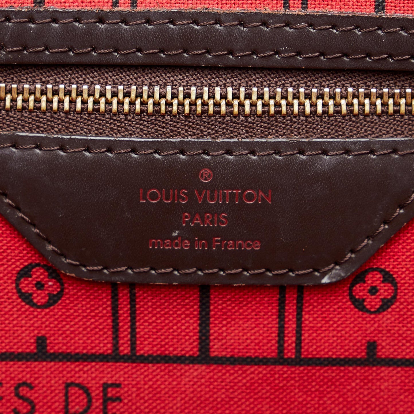 Louis Vuitton Damier Ebene Neverfull MM (SHG-7lWfWc)