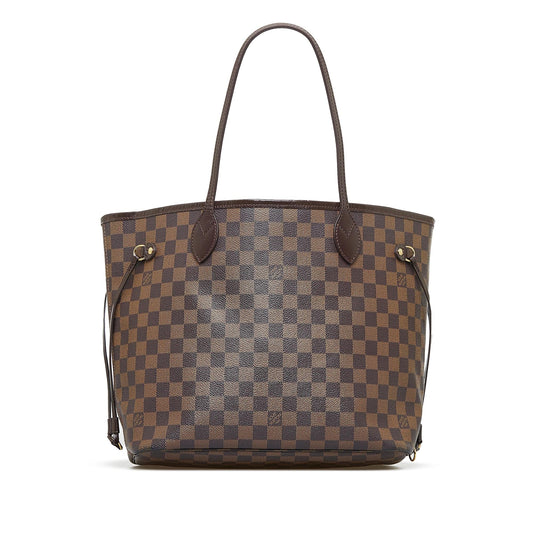 Louis Vuitton Damier Ebene Neverfull MM (SHG-rvXCWT)