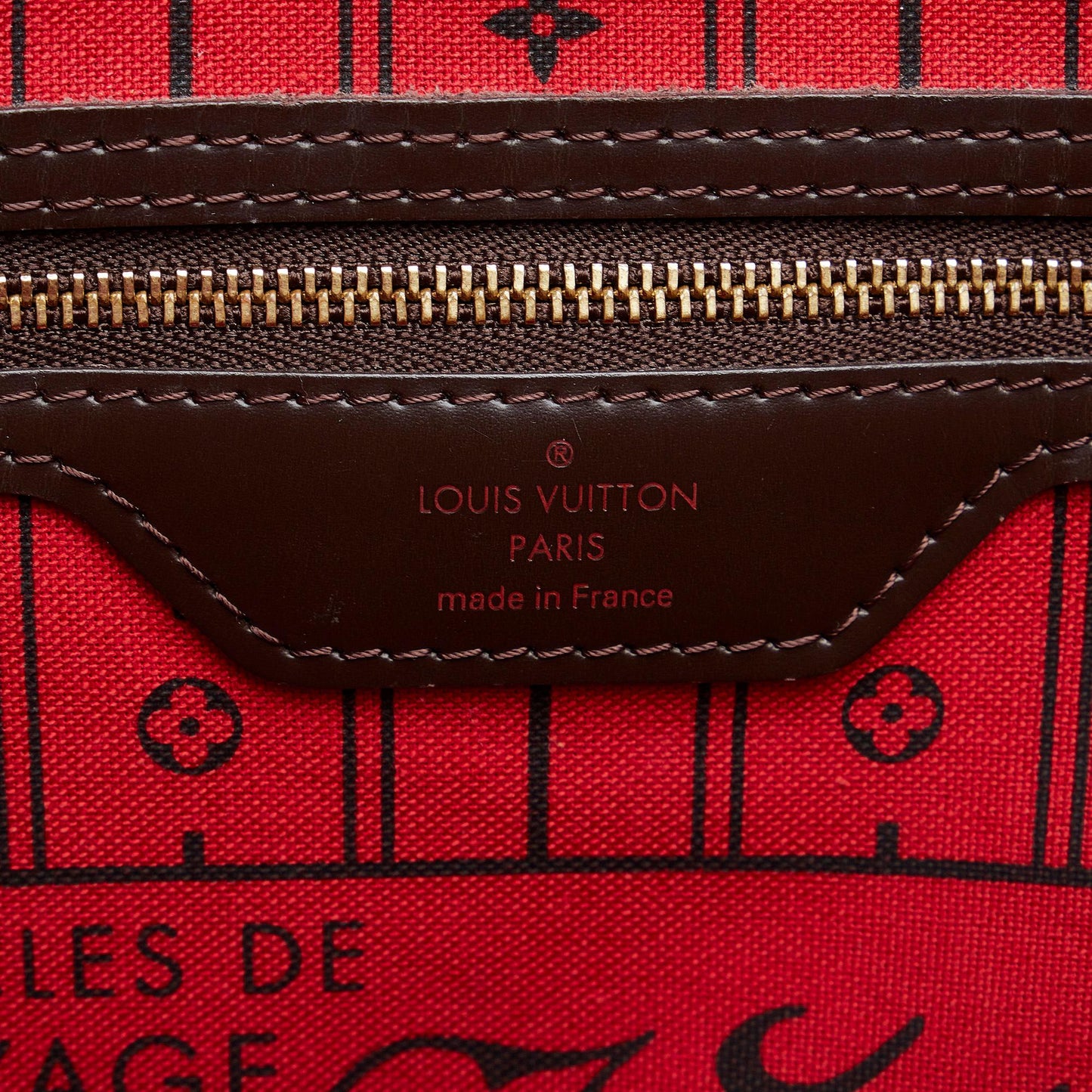 Louis Vuitton Damier Ebene Neverfull MM (SHG-rvXCWT)