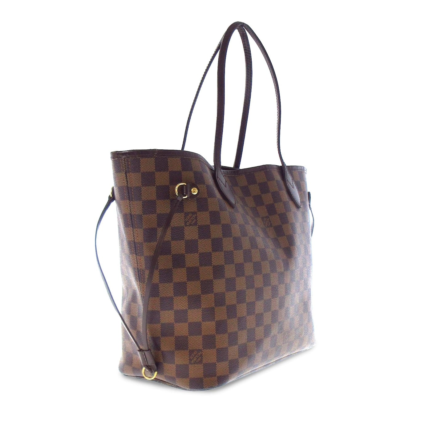 Louis Vuitton Damier Ebene Neverfull MM (SHG-ikvkR7)