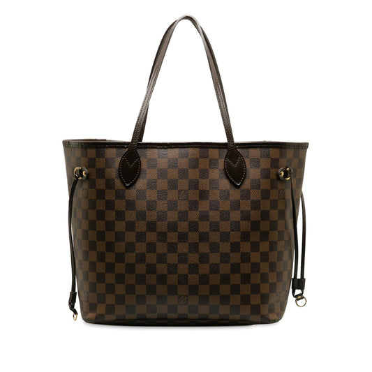 Louis Vuitton Damier Ebene Neverfull MM (SHG-KcjAXR)