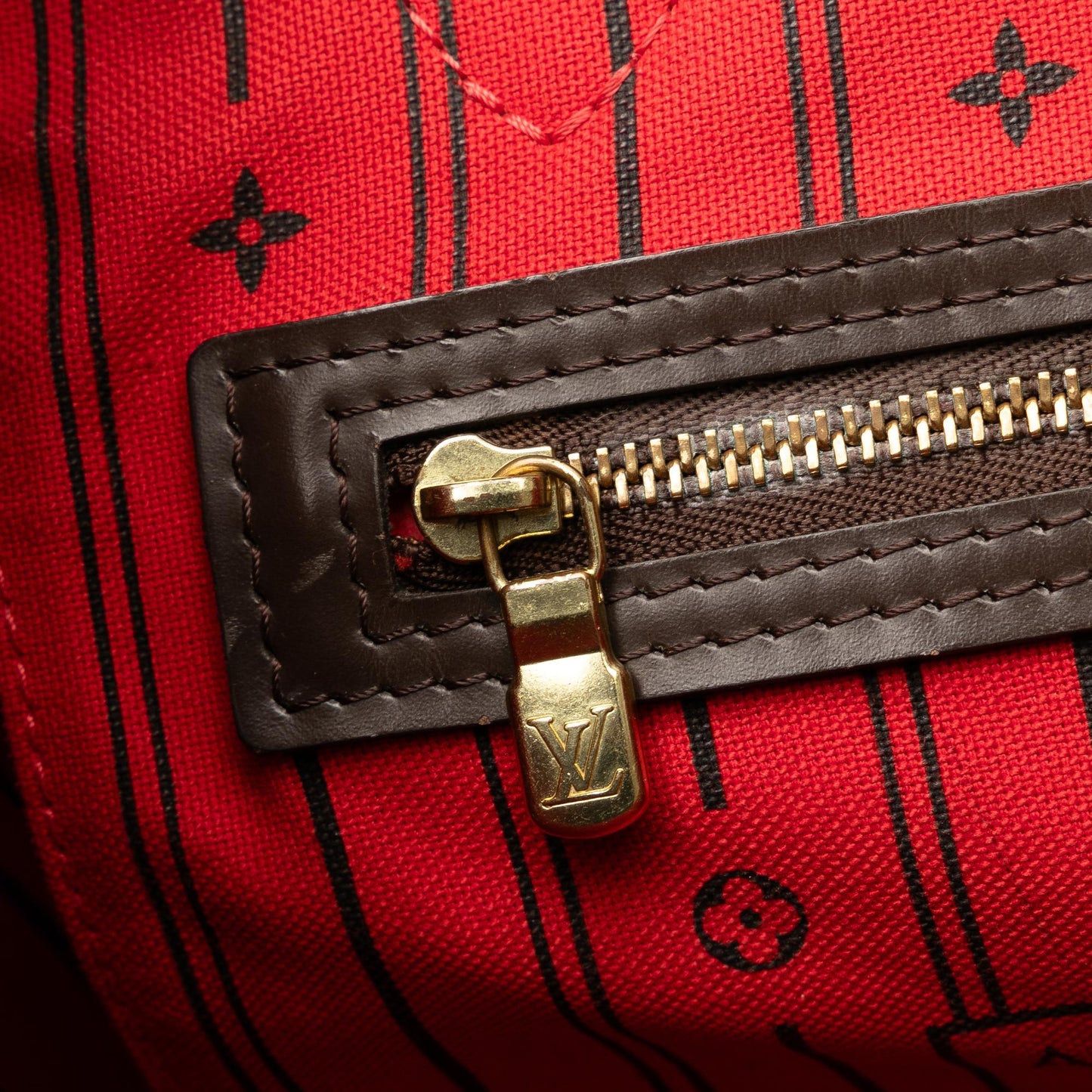 Louis Vuitton Damier Ebene Neverfull MM (SHG-XXTnau)