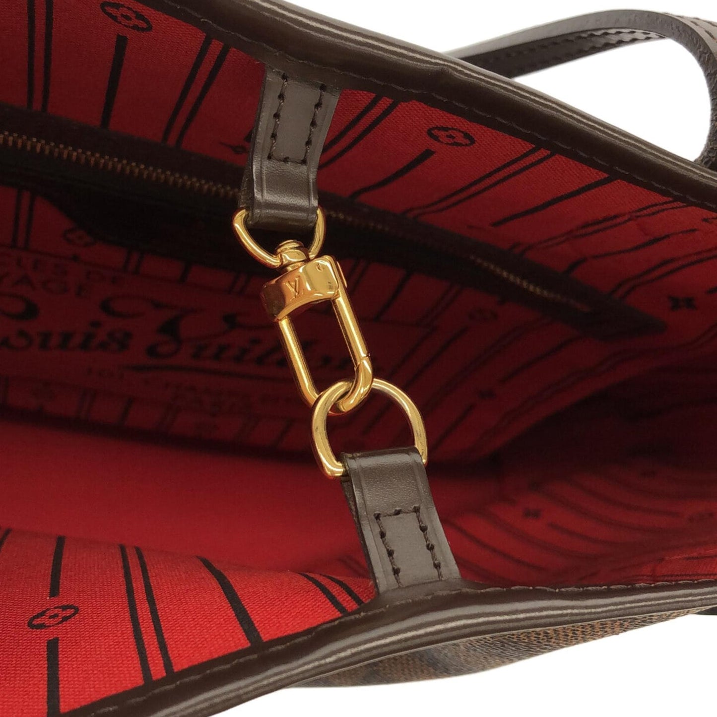 Louis Vuitton Damier Ebene Neverfull MM (SHG-56AmOk)