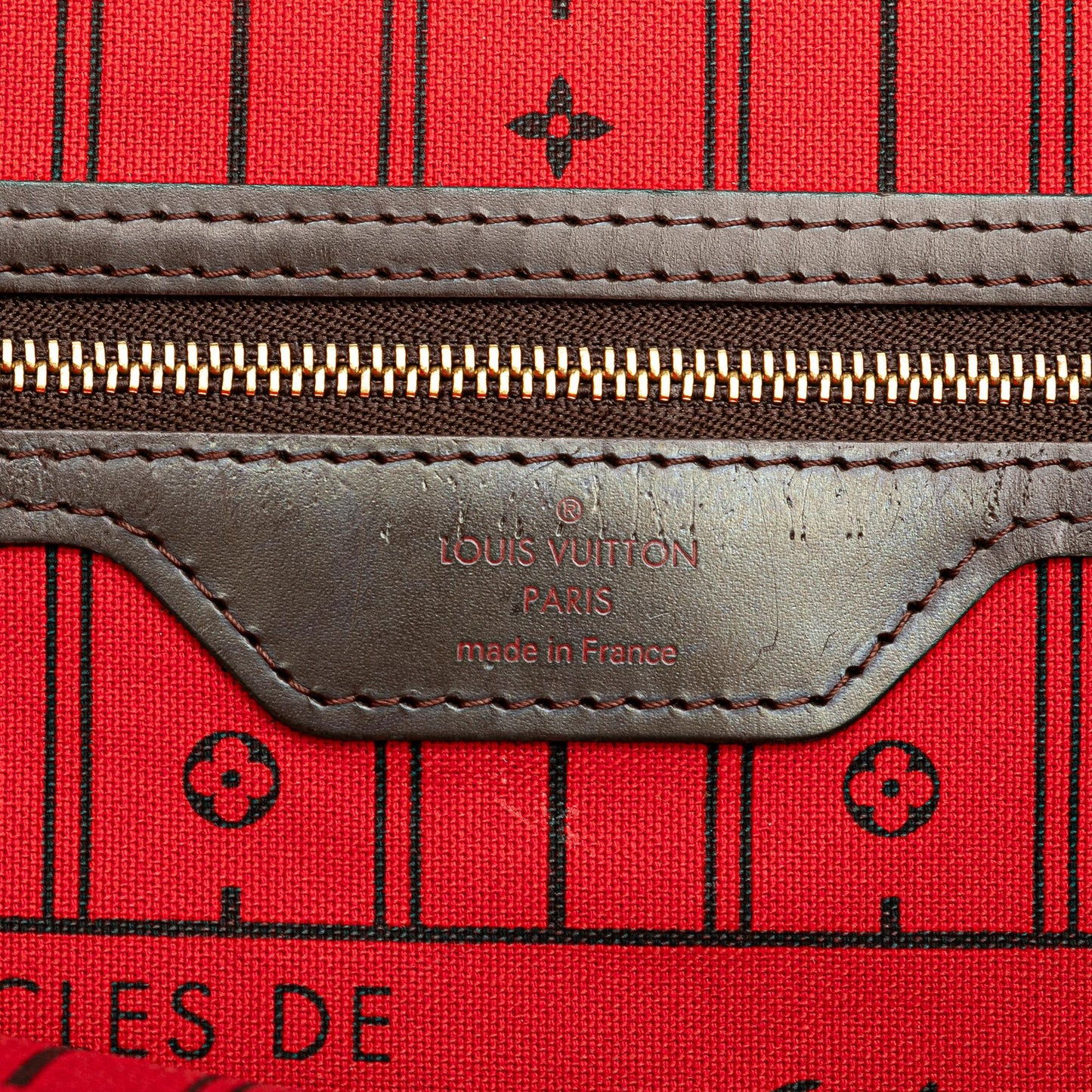 Louis Vuitton Damier Ebene Neverfull MM