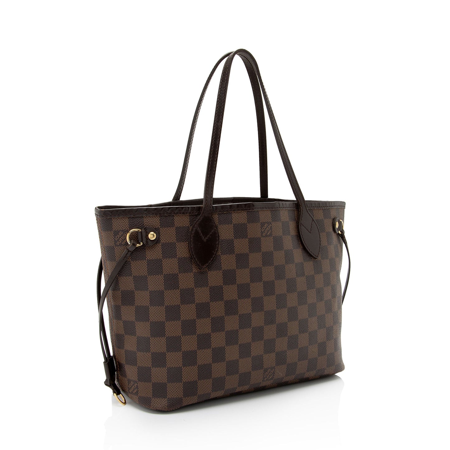 Louis Vuitton Damier Ebene Neverfull PM Tote (SHF-Q327eN)