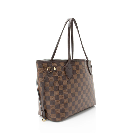 Louis Vuitton Damier Ebene Neverfull PM Tote