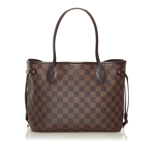 Louis Vuitton Damier Ebene Neverfull PM (SHG-34575)