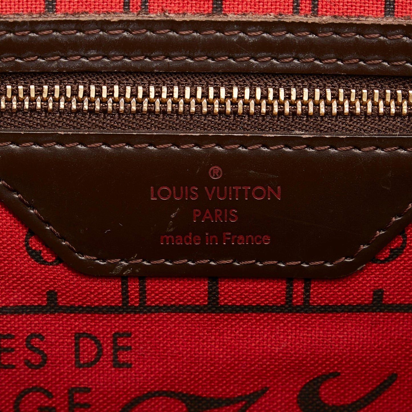 Louis Vuitton Damier Ebene Neverfull PM (SHG-34575)