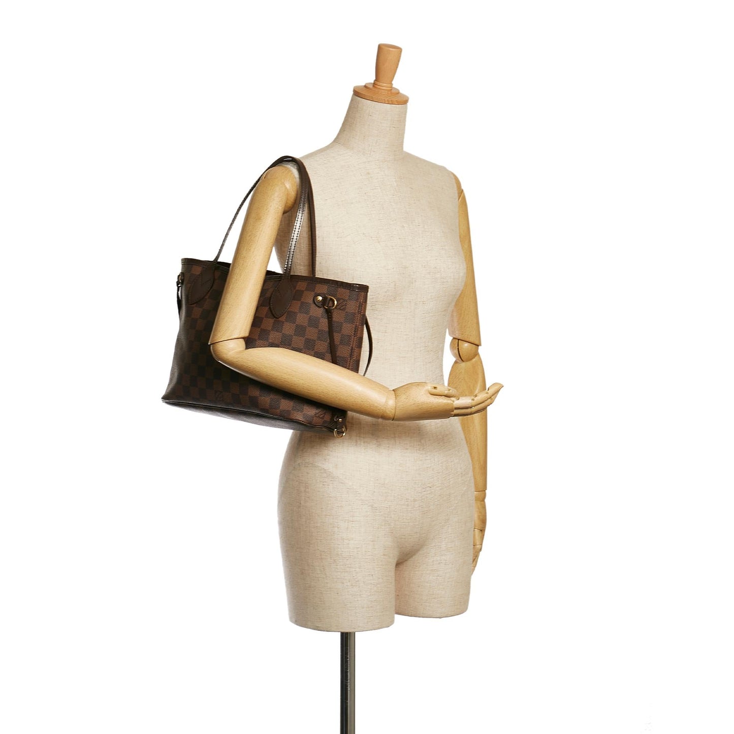 Louis Vuitton Damier Ebene Neverfull PM (SHG-34575)