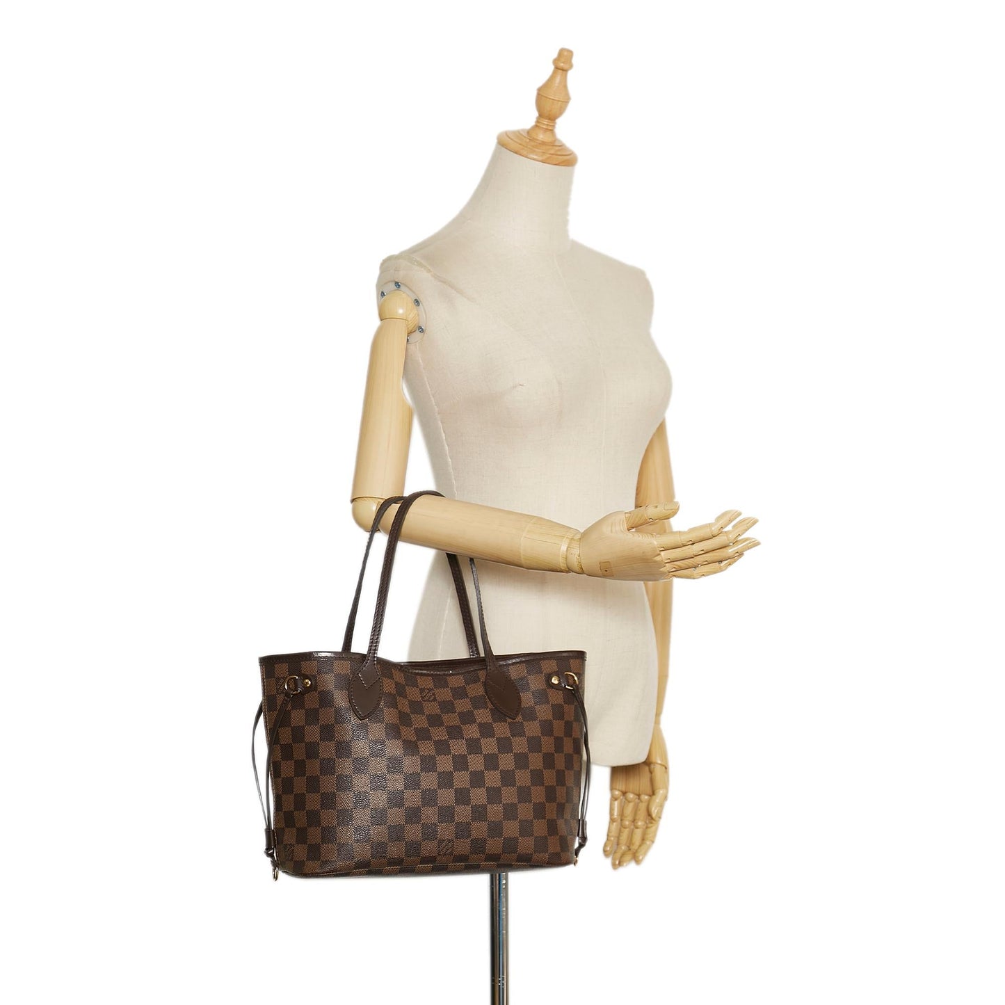 Louis Vuitton Damier Ebene Neverfull PM (SHG-35501)