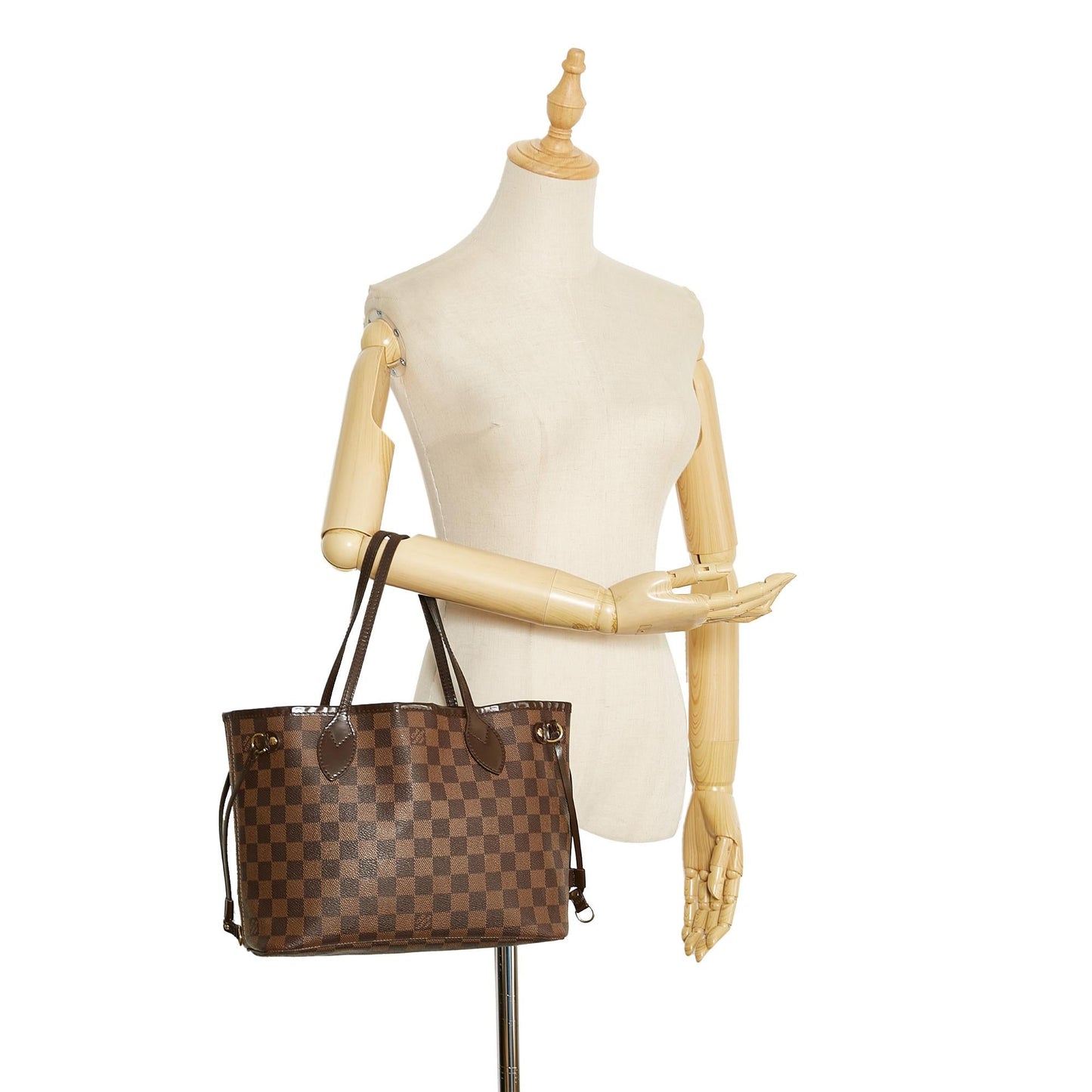 Louis Vuitton Damier Ebene Neverfull PM (SHG-NcTnXa)