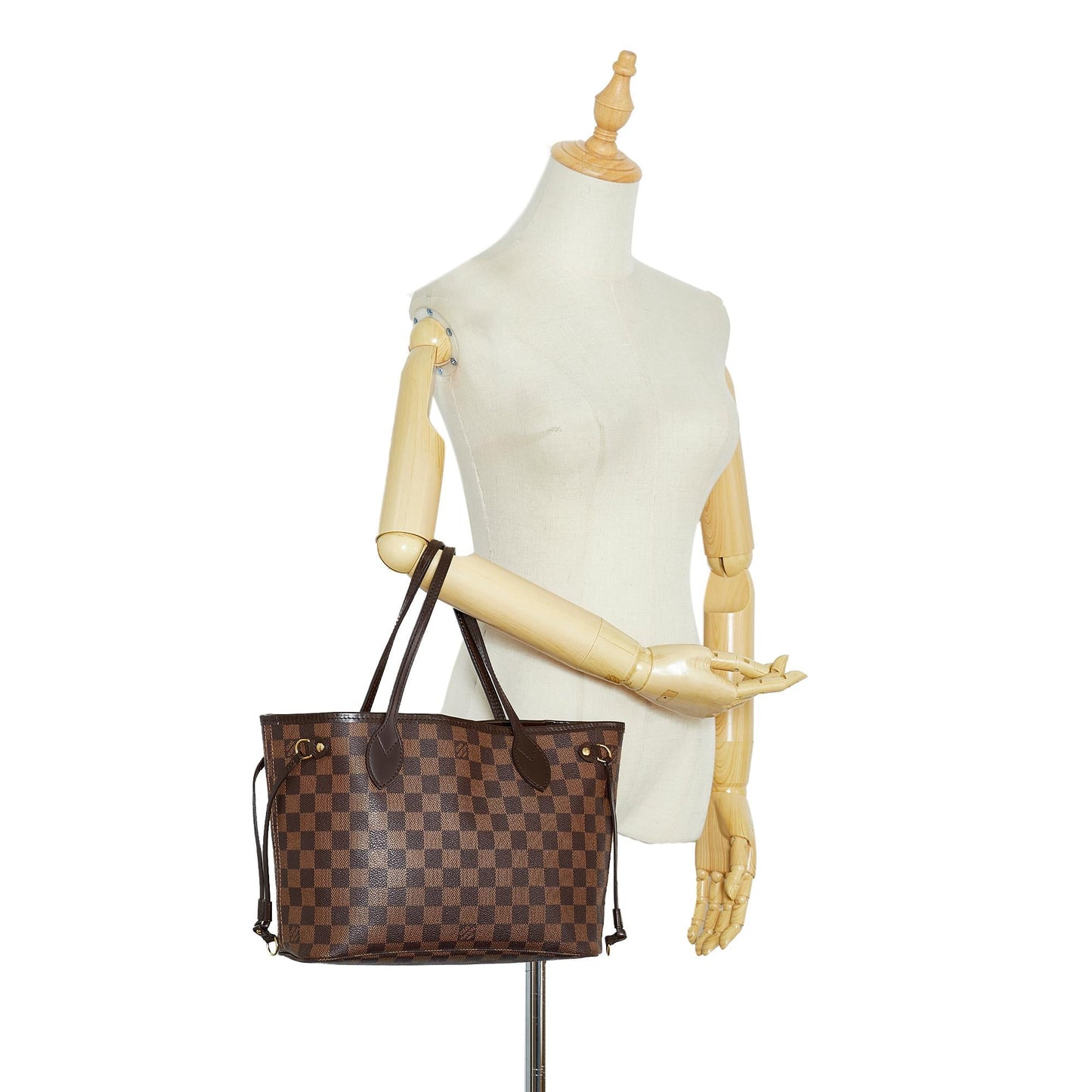 Louis Vuitton Damier Ebene Neverfull PM (SHG-H2zHla)