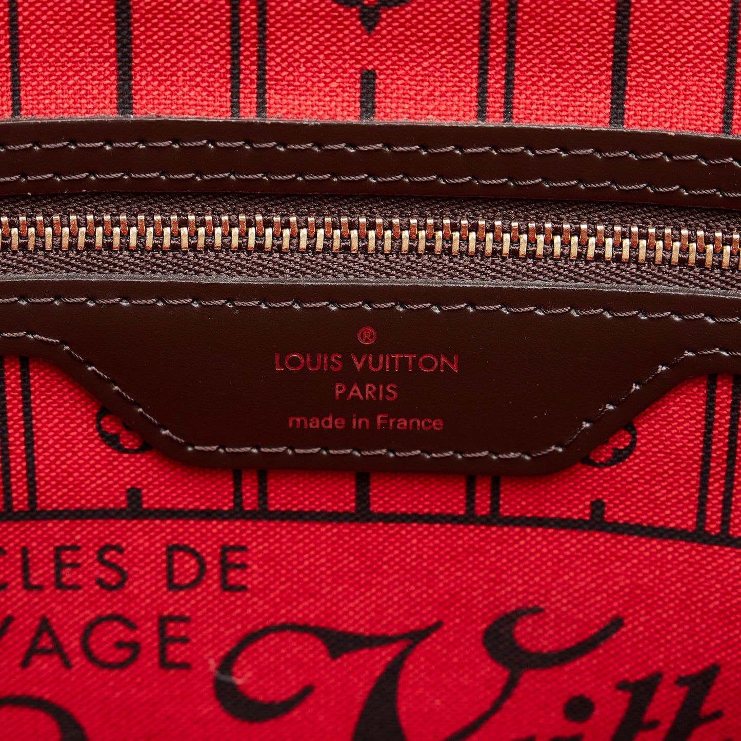 Louis Vuitton Damier Ebene Neverfull PM (SHG-piwJbU)