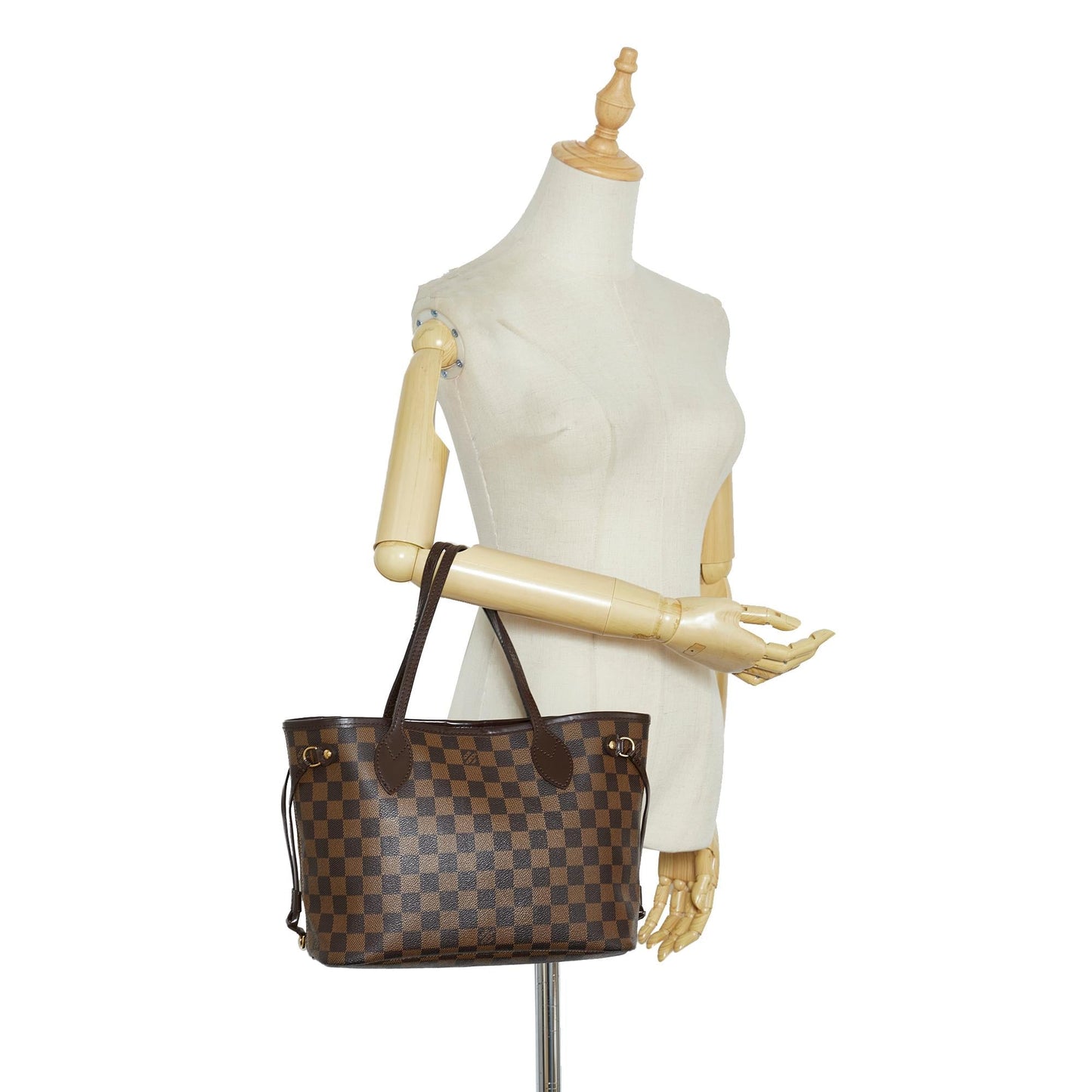 Louis Vuitton Damier Ebene Neverfull PM (SHG-54oAlJ)