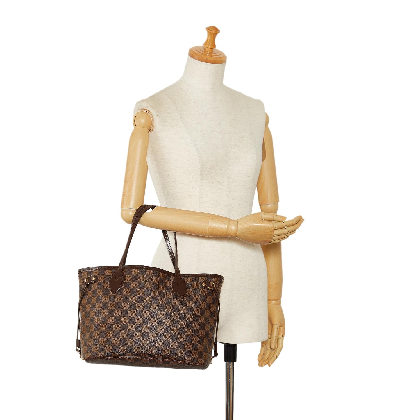 Louis Vuitton Damier Ebene Neverfull PM (SHG-LS7f3U)