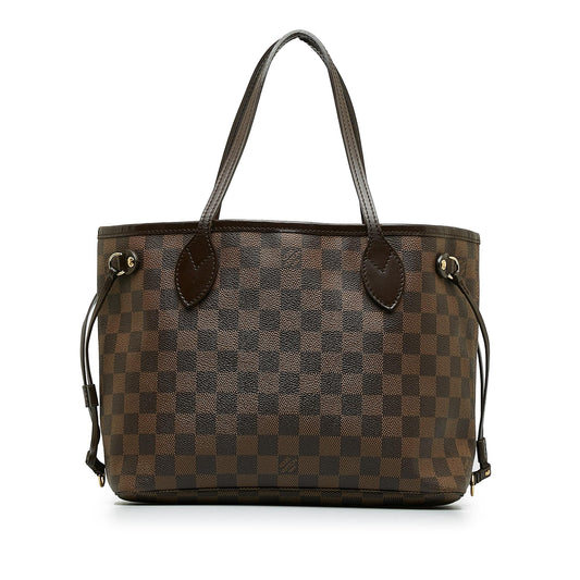 Louis Vuitton Damier Ebene Neverfull PM (SHG-jGORf3)