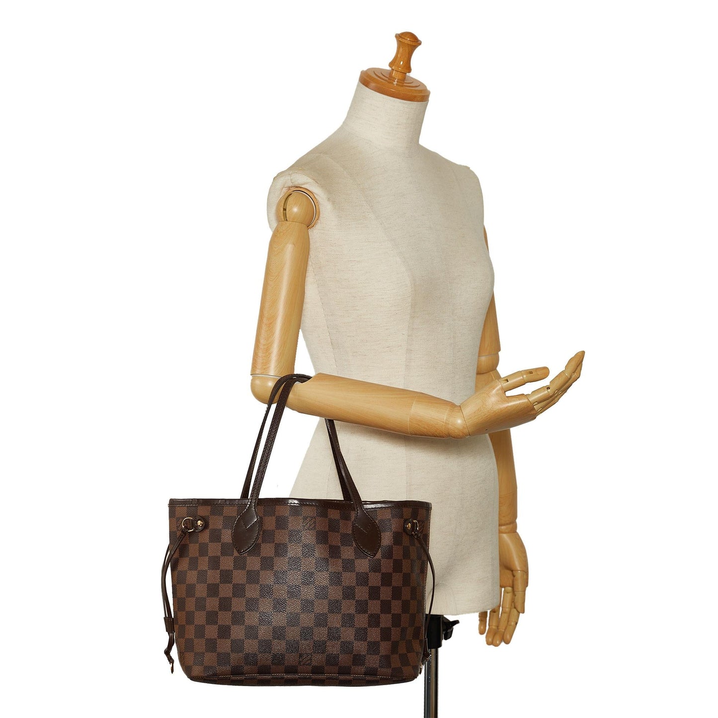 Louis Vuitton Damier Ebene Neverfull PM (SHG-jGORf3)