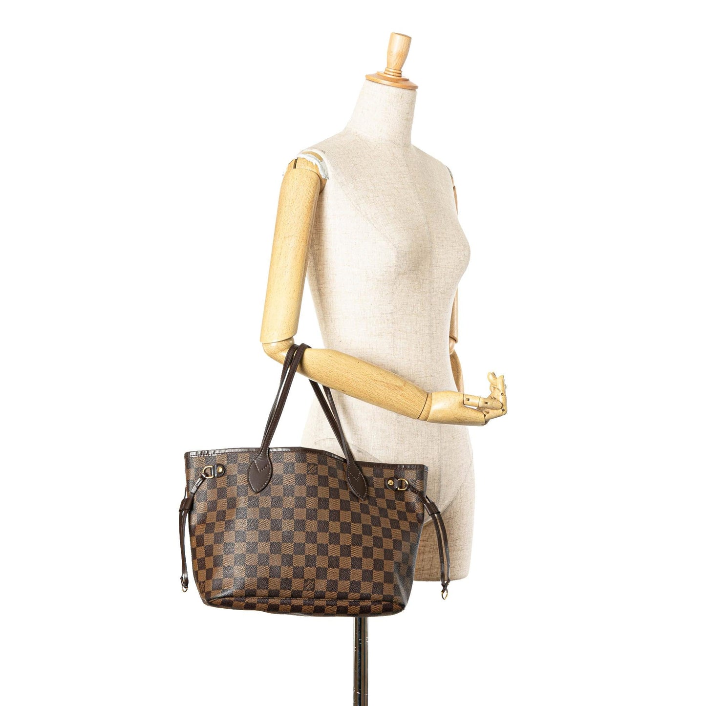 Louis Vuitton Damier Ebene Neverfull PM (SHG-xsCr3F)