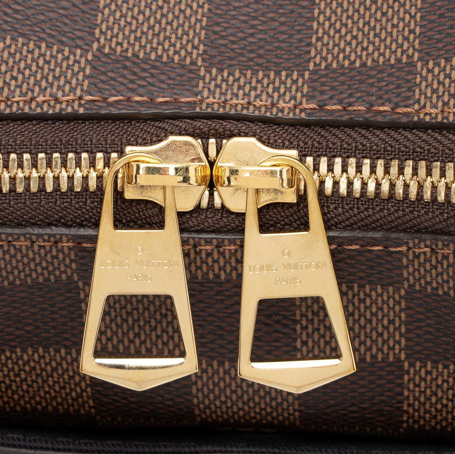 Louis Vuitton Damier Ebene Odeon MM NM Shoulder Bag (SHF-kv3tmb)
