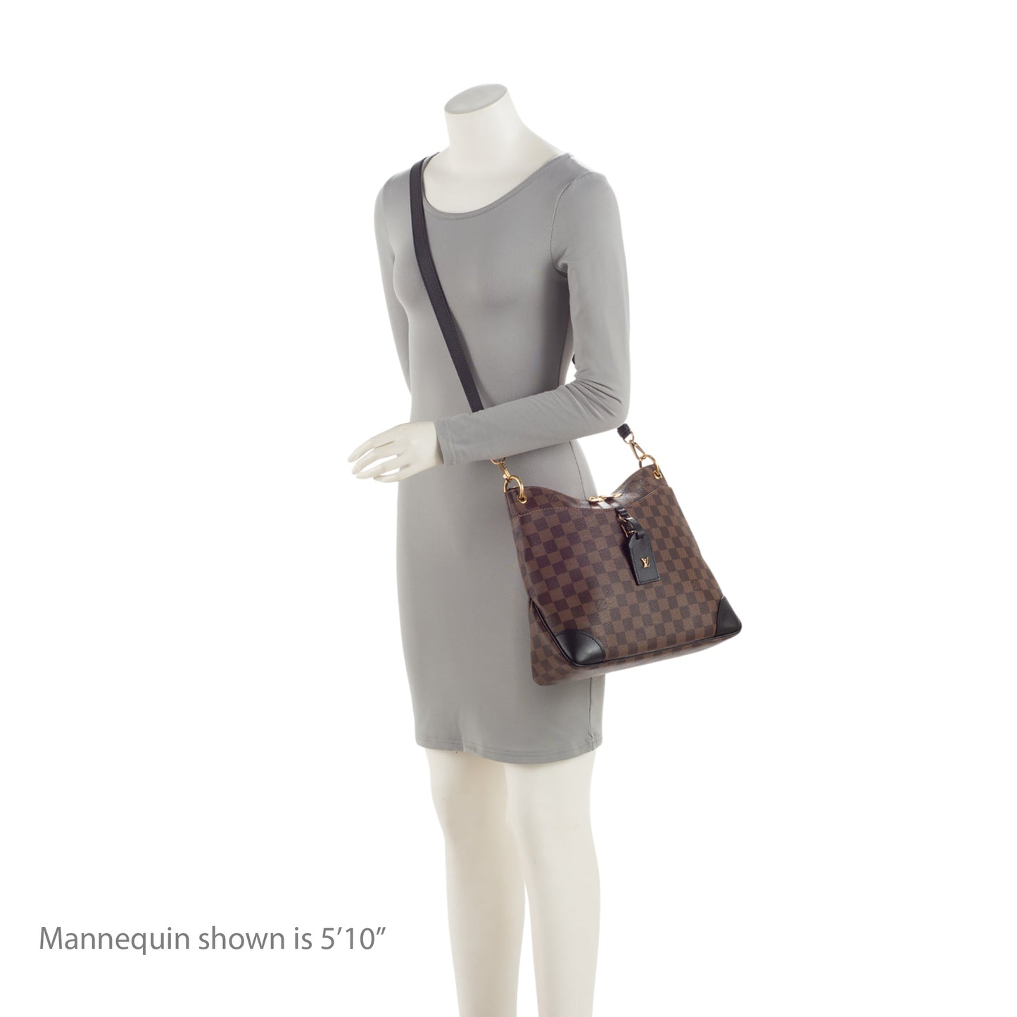 Louis Vuitton Damier Ebene Odeon MM NM Shoulder Bag (SHF-F6WbH9)