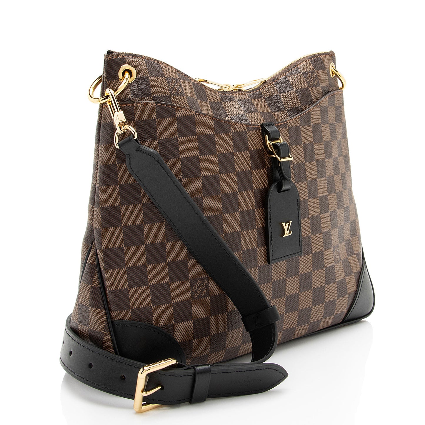 Louis Vuitton Damier Ebene Odeon MM NM Shoulder Bag (SHF-F6WbH9)
