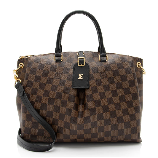 Louis Vuitton Damier Ebene Odeon MM Tote (SHF-eLE9KM)