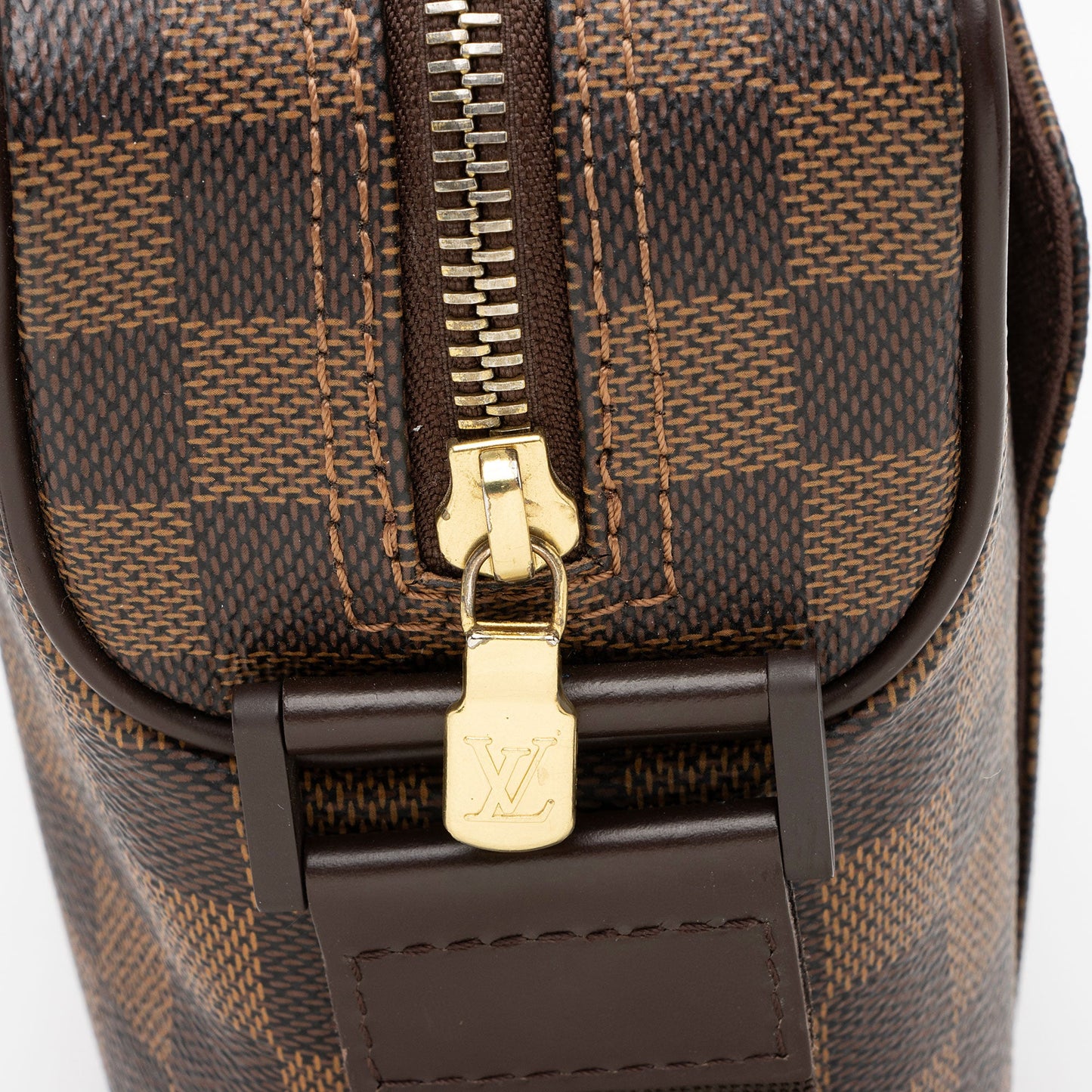 Louis Vuitton Damier Ebene Olav PM Messenger Bag (SHF-2eKN0k)