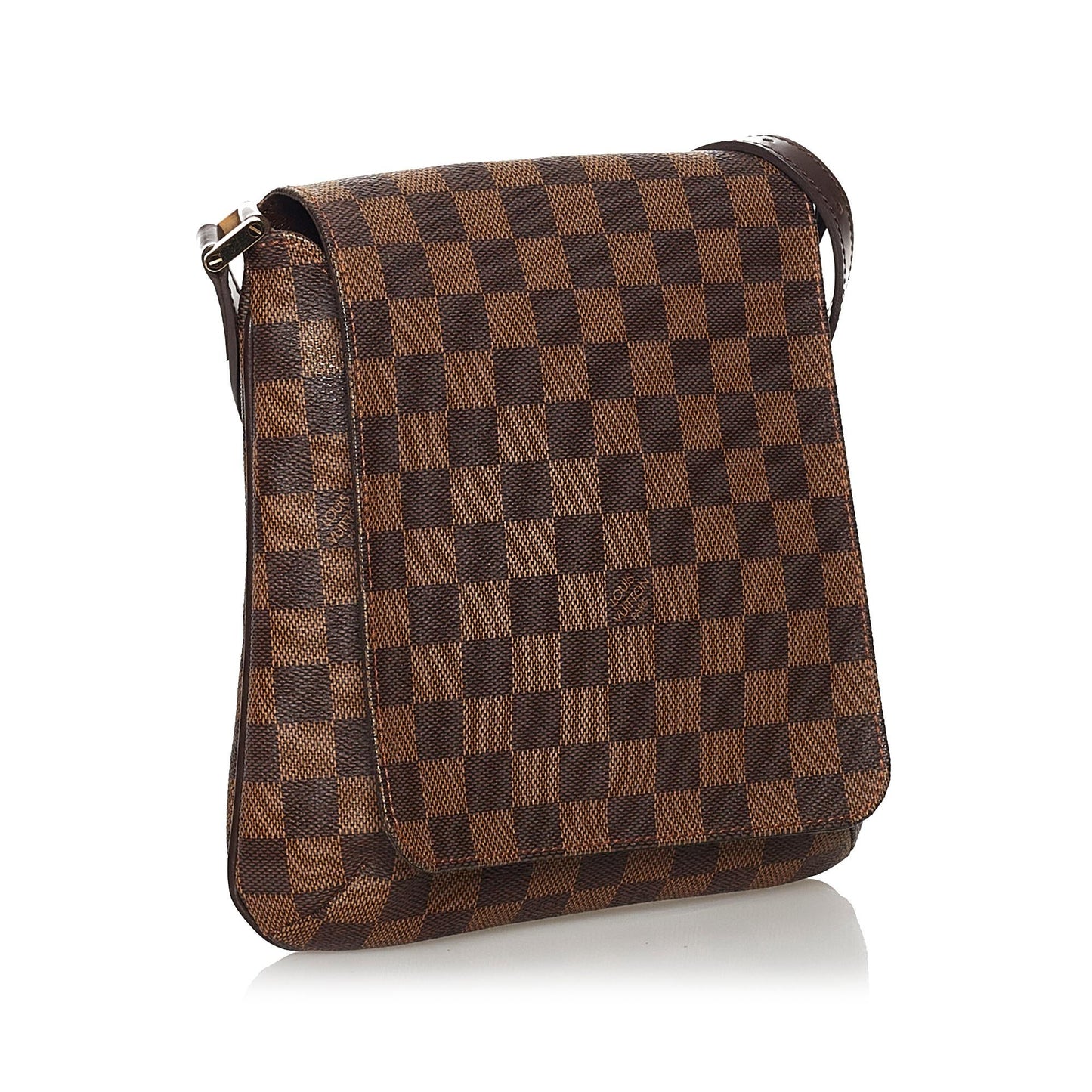 Louis Vuitton Damier Ebene PM Musette Salsa Short Strap (SHG-XwJ0B0)