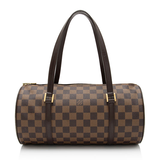 Louis Vuitton Damier Ebene Papillon 30 Satchel (SHF-5TsDUf)
