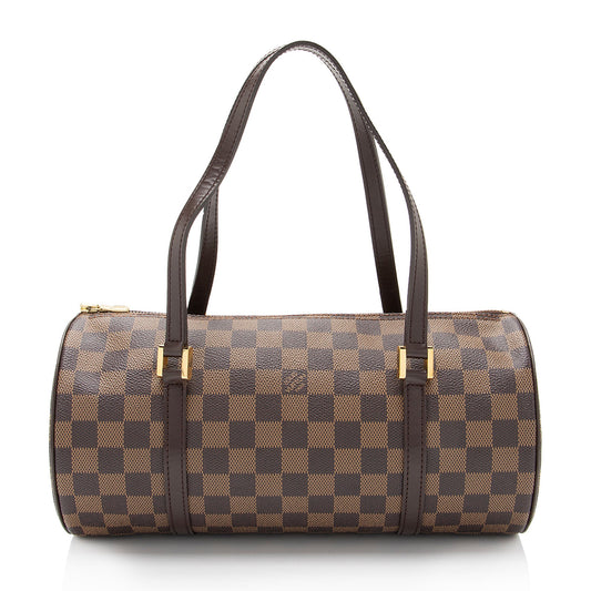 Louis Vuitton Damier Ebene Papillon 30 Satchel (SHF-NhssmY)