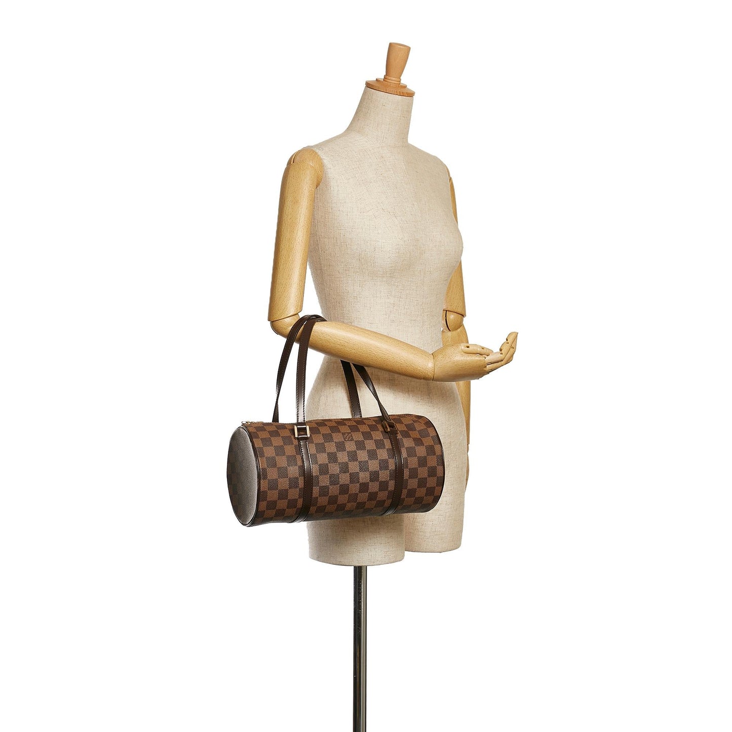 Louis Vuitton Damier Ebene Papillon 30 (SHG-34620)
