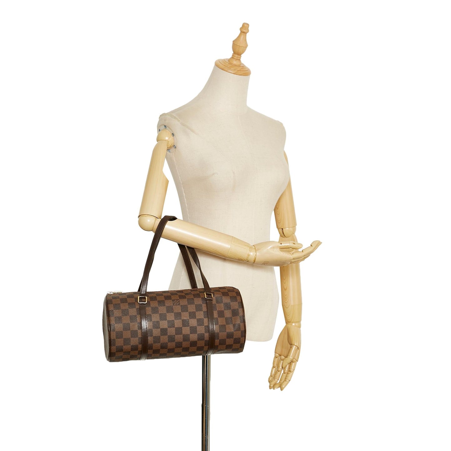 Louis Vuitton Damier Ebene Papillon 30 (SHG-ipx3nF)